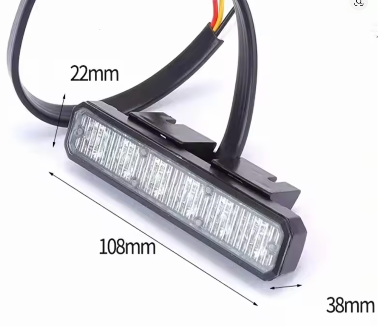 Amber LED 6 Light Module X2