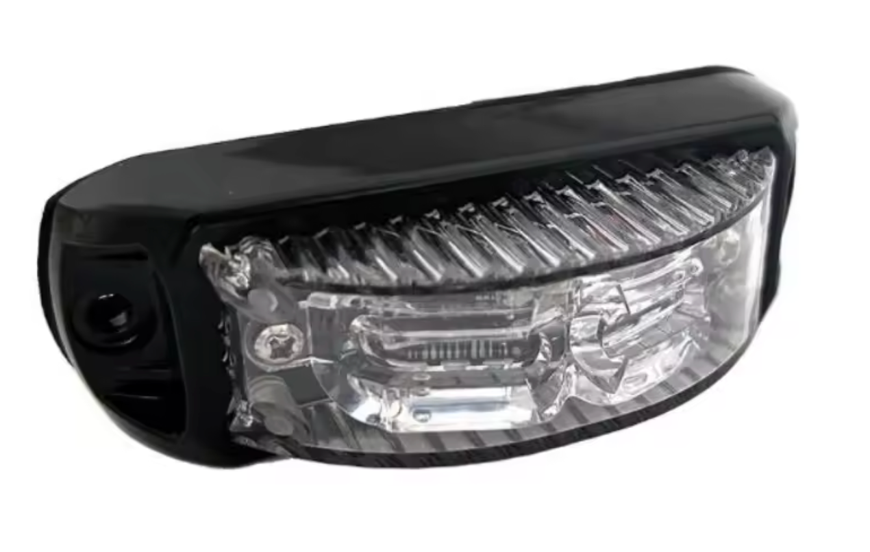 Amber LED 180 degree lens (X2)