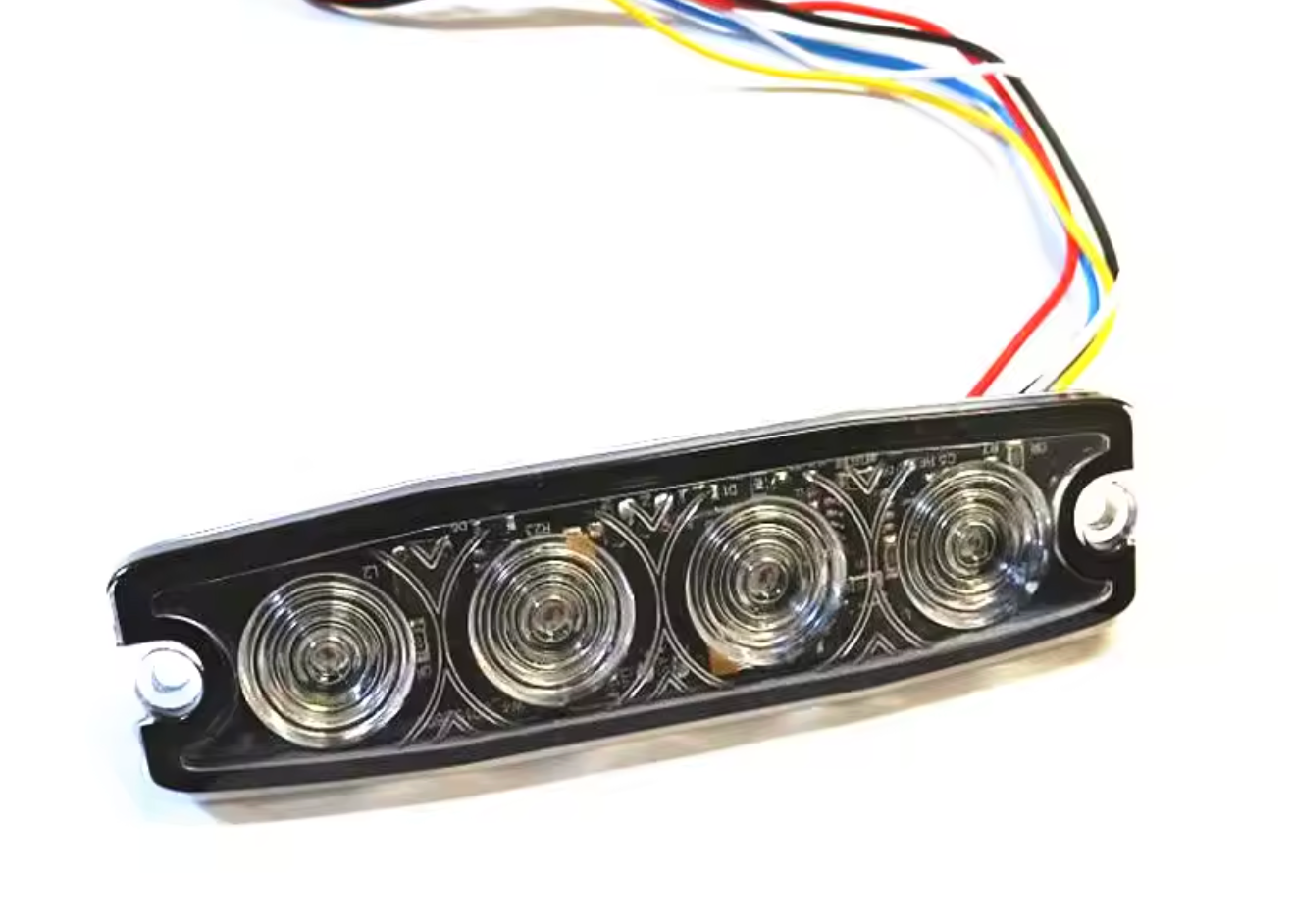 Amber Slimline Light (X2)