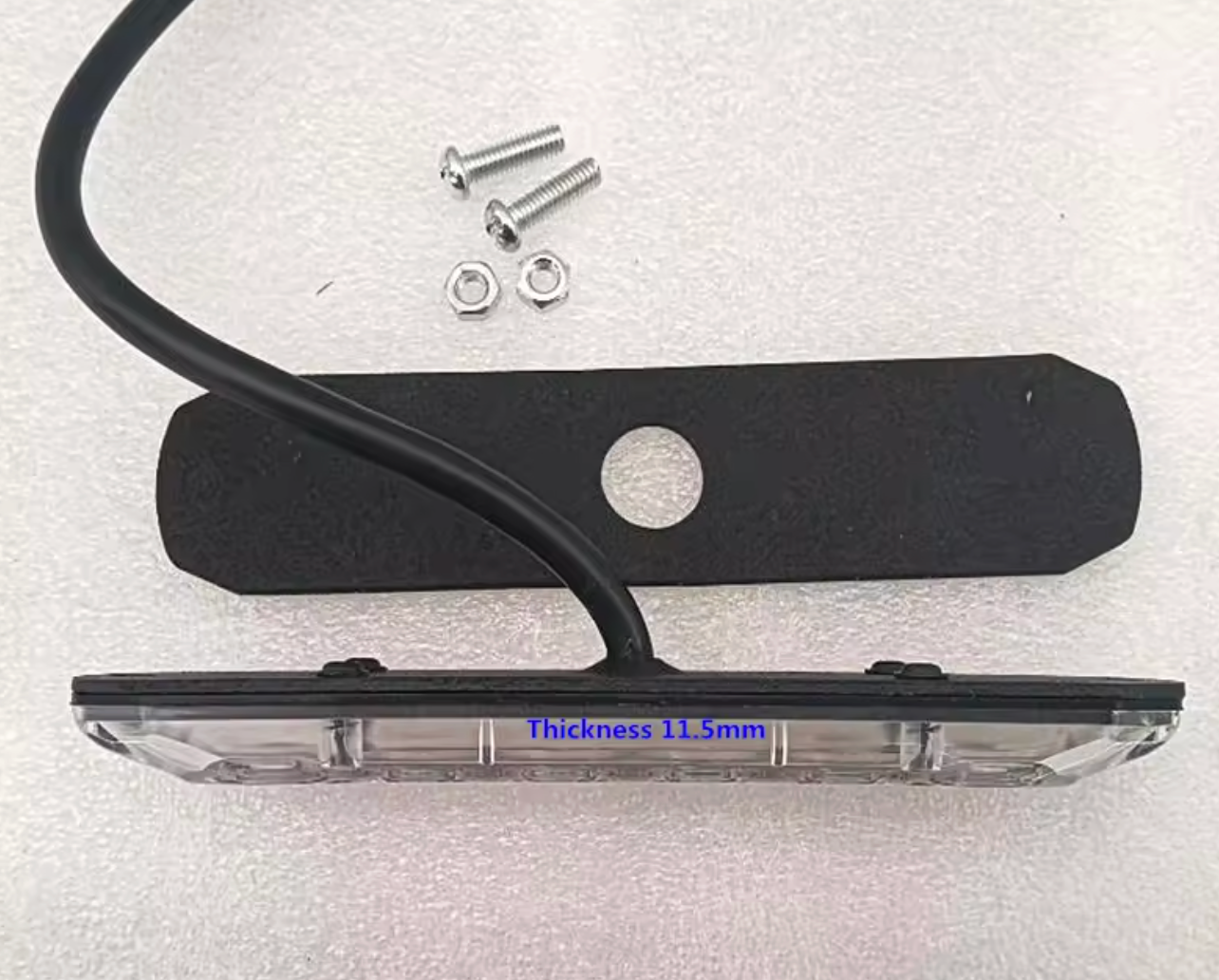 Amber LED Slimline Lights X2