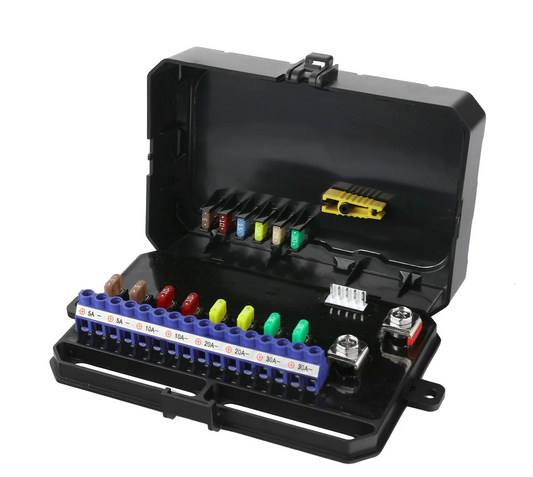 8 Way 12v/24v LED Switch Panel And Control Unit (With Wireless Phone Control)