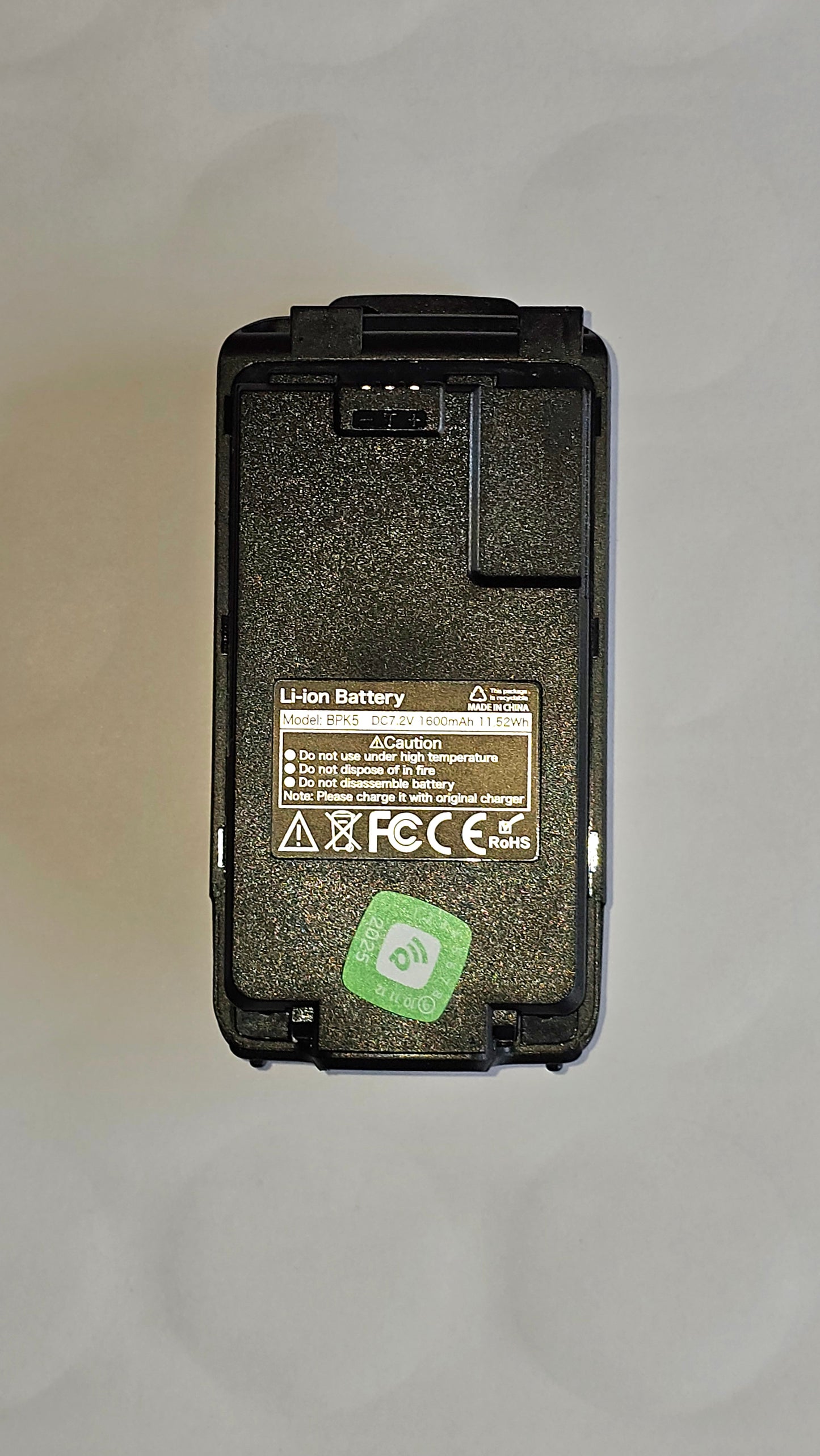 Quansheng BPK5 Battery