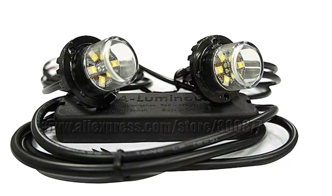 Amber Hideaway LEDS (X2)