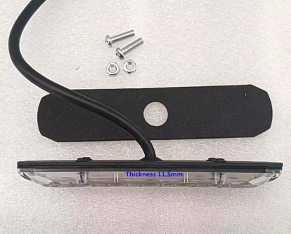 Amber LED Slimline Lights X2