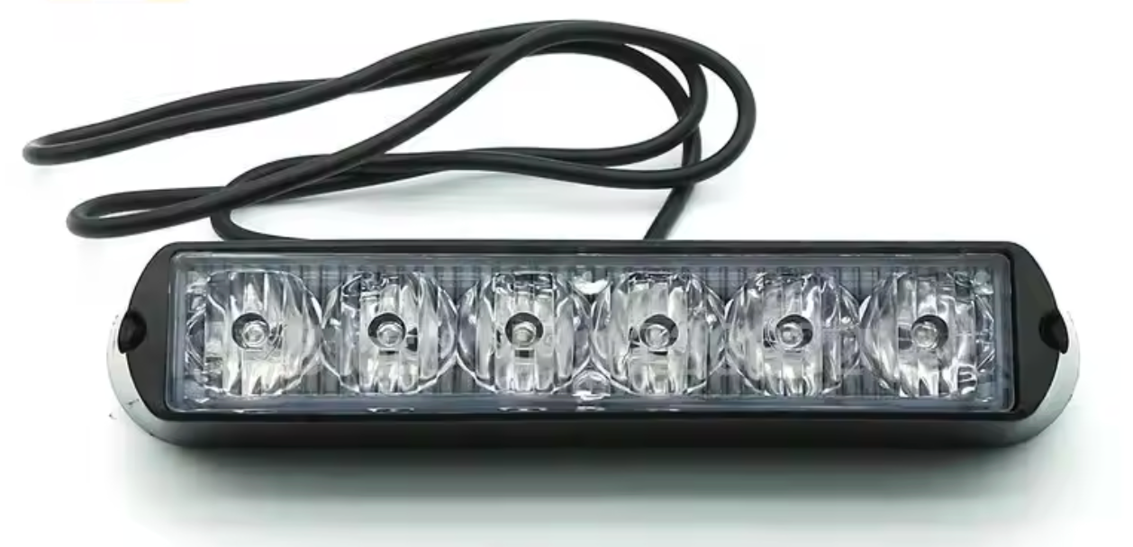 Amber 6 LED Light